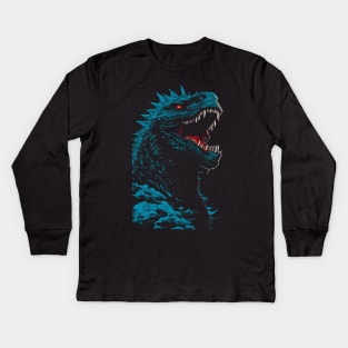 Godzilla 5 Kids Long Sleeve T-Shirt